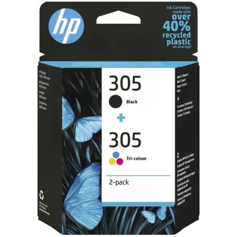 Cartuş HP 305, 6ZD17AE, pachet de două, multipack, original