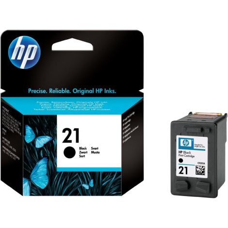 Cartuş HP 21 (C9351AE), negru (black), original