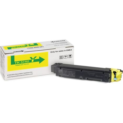 Toner Kyocera TK-5140Y, galben (yellow), original