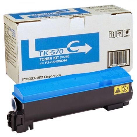 Toner Kyocera TK-570C, azuriu (cyan), original