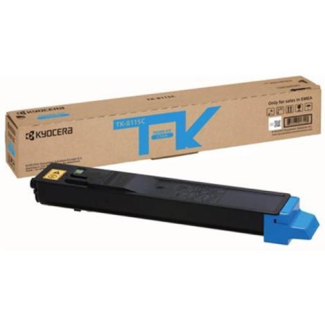 Toner Kyocera TK-8115C, 1T02P3CNL0, azuriu (cyan), original