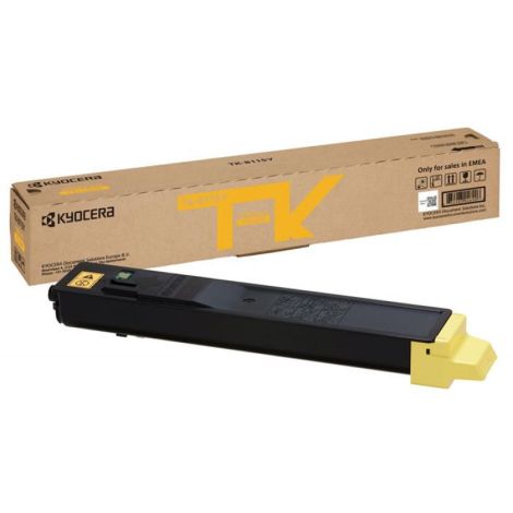 Toner Kyocera TK-8115Y, 1T02P3ANL0, galben (yellow), original