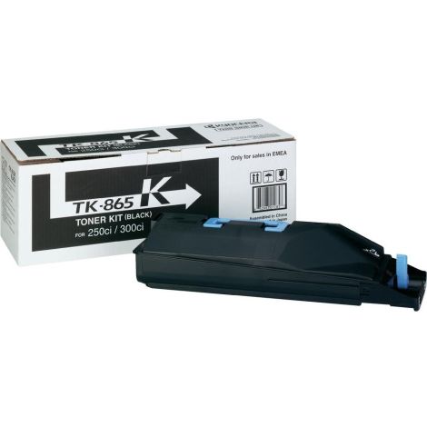 Toner Kyocera TK-865K, negru (black), original