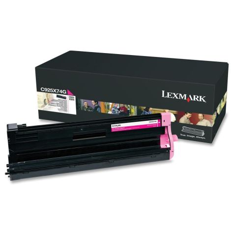 Unitate optică Lexmark C925X74G (C925), purpuriu (magenta), originala