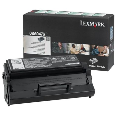 Toner Lexmark 08A0476 (E320, E322), negru (black), original