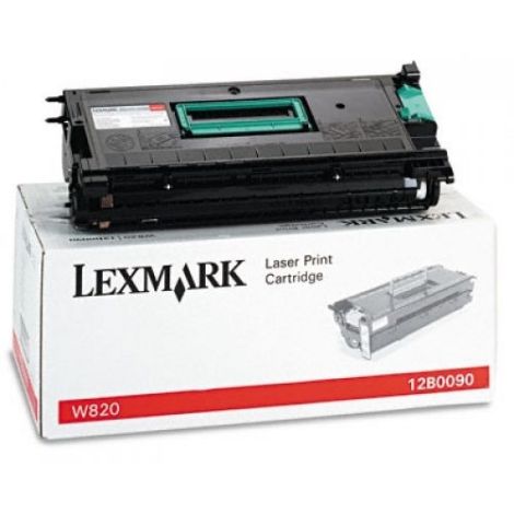 Toner Lexmark 12B0090 (W820), negru (black), original