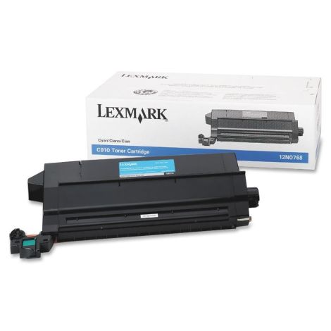 Toner Lexmark 12N0768 (C910,C912), azuriu (cyan), original