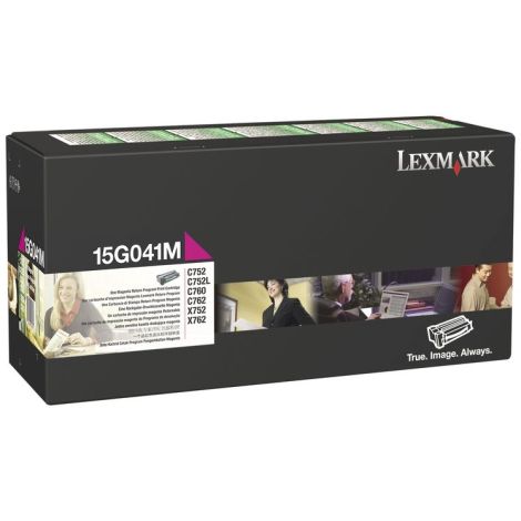 Toner Lexmark 15G041M (C752), purpuriu (magenta), original