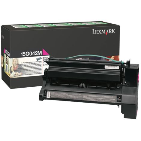 Toner Lexmark 15G042M (C752,C762), purpuriu (magenta), original