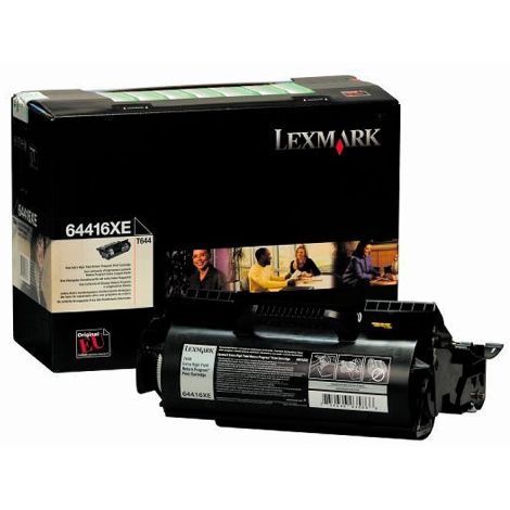 Toner Lexmark 64416XE (T644), negru (black), original