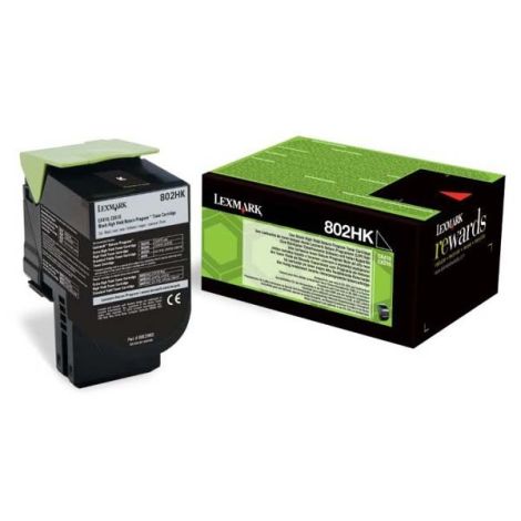 Toner Lexmark 802HK, 80C2HK0 (CX410, CX510), negru (black), original