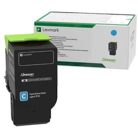 Toner Lexmark C242XC0 (MC2640, C2535, C2425, MC2425, MC2535), azuriu (cyan), original