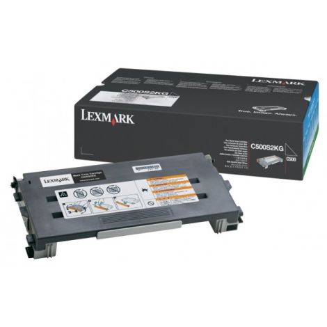 Toner Lexmark C500S2KG (C500n), negru (black), original