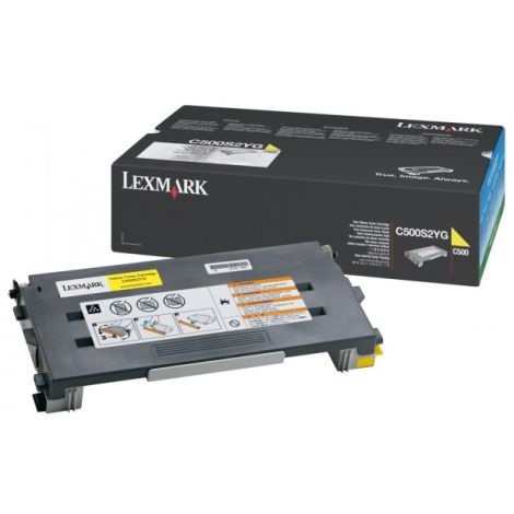 Toner Lexmark C500S2YG (C500n), galben (yellow), original