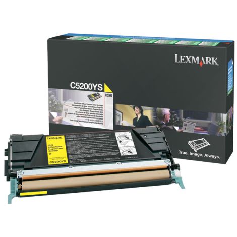 Toner Lexmark C5200YS (C530), galben (yellow), original