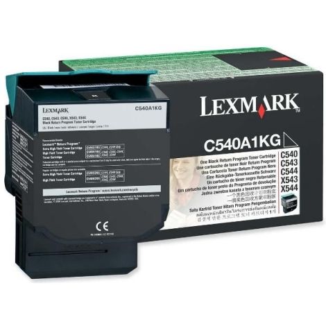 Toner Lexmark C540A1KG (C540, C543, C544, X543, X544), negru (black), original