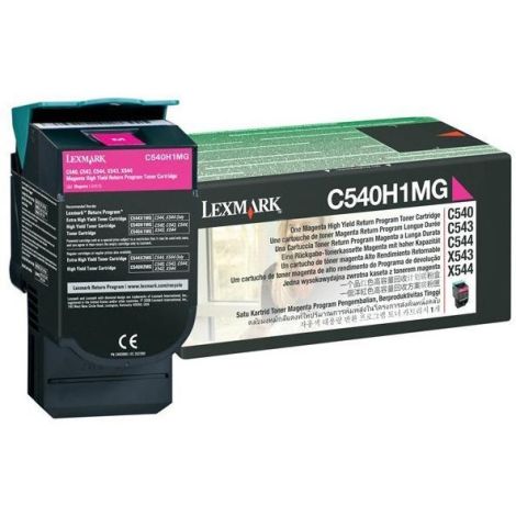 Toner Lexmark C540H1MG (C540, C543, C544, X543, X544), purpuriu (magenta), original