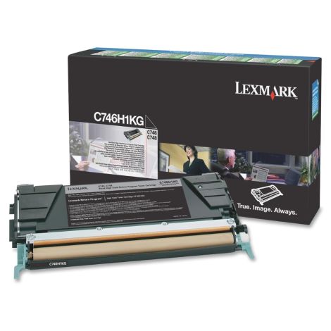 Toner Lexmark C746H1KG (C746, C748), negru (black), original