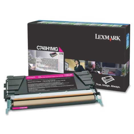 Toner Lexmark C748H1MG (C748), purpuriu (magenta), original