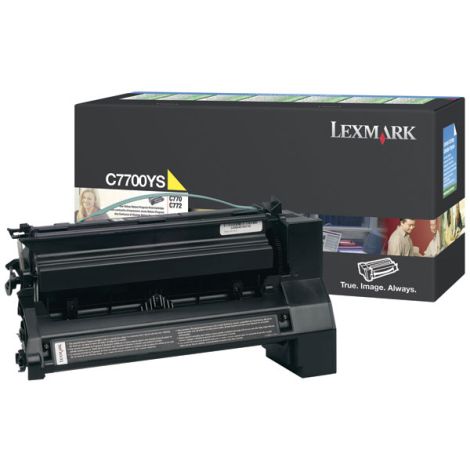 Toner Lexmark C7700YS (C770), galben (yellow), original