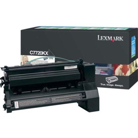 Toner Lexmark C7720KX (C772, X772), negru (black), original