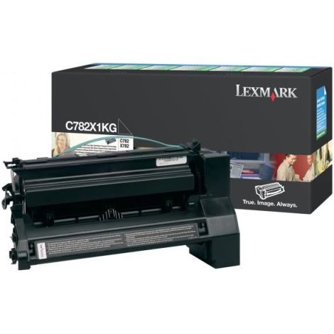 Toner Lexmark C782X1KG (C782, X782), negru (black), original