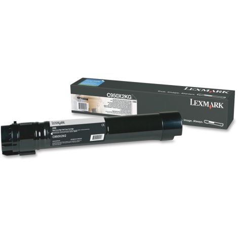 Toner Lexmark C950X2KG (C950), negru (black), original