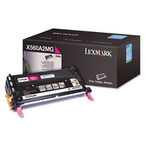 Toner Lexmark X560A2MG (X560), purpuriu (magenta), original