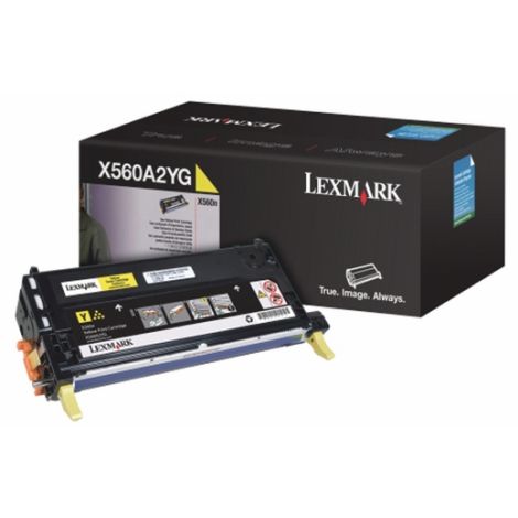 Toner Lexmark X560A2YG (X560), galben (yellow), original