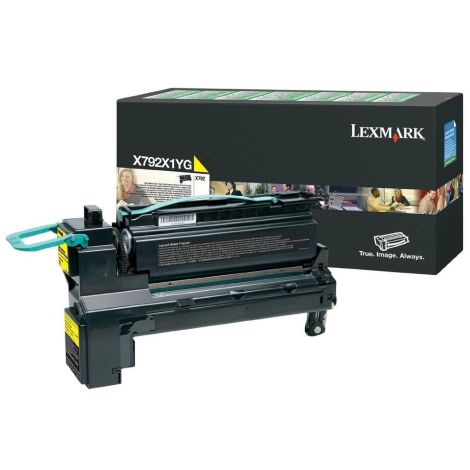 Toner Lexmark X792X1YG (X792), galben (yellow), original