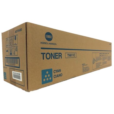 Toner Konica Minolta TN611C, A070450, azuriu (cyan), original