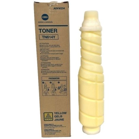 Toner Konica Minolta TN614Y, A0VW254, galben (yellow), original