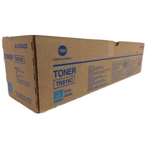 Toner Konica Minolta TN616C-L, A1U9452, azuriu (cyan), original