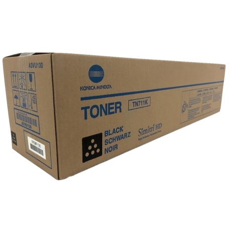 Toner Konica Minolta TN711K, A3VU150, negru (black), original