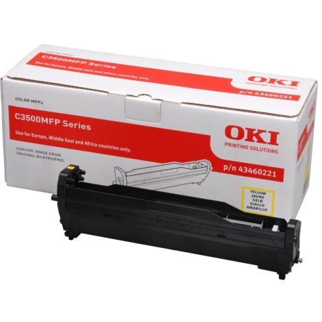 Unitate optică OKI 43460221 (C3500MFP, MC350, MC360), galben (yellow), originala