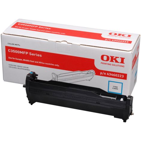 Unitate optică OKI 43460223 (C3500MFP, MC350, MC360), azuriu (cyan), originala