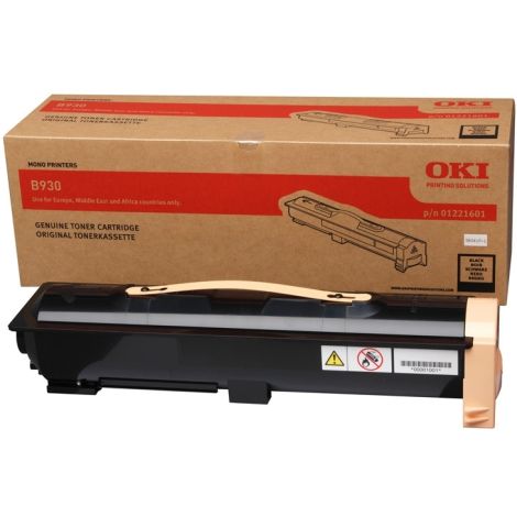 Toner OKI 01221601 (B930), negru (black), original