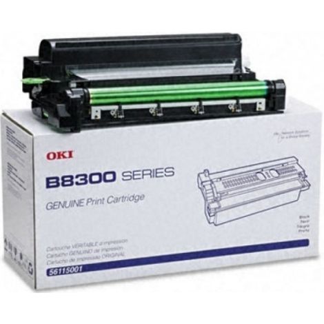 Toner OKI 09004019 (B8300), negru (black), original