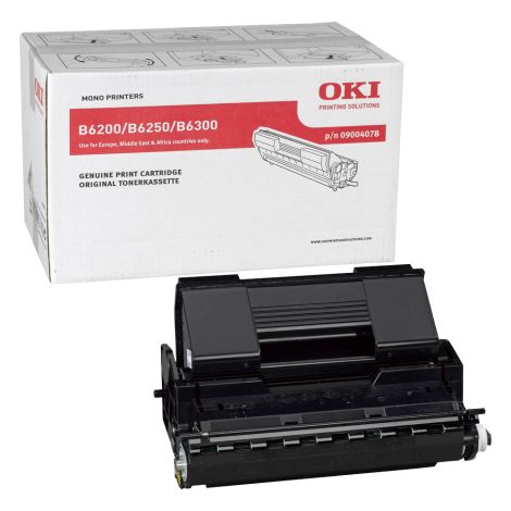 Toner OKI 09004078 (B6200, B6250, B6300), negru (black), original