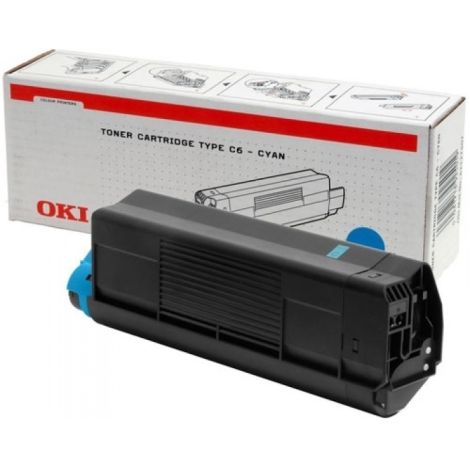 Toner OKI 42804507 (C5200, C5400), azuriu (cyan), original