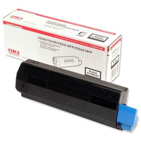 Toner OKI 42804548 (C5250, C5450, C5500, C5510, C5540), negru (black), original