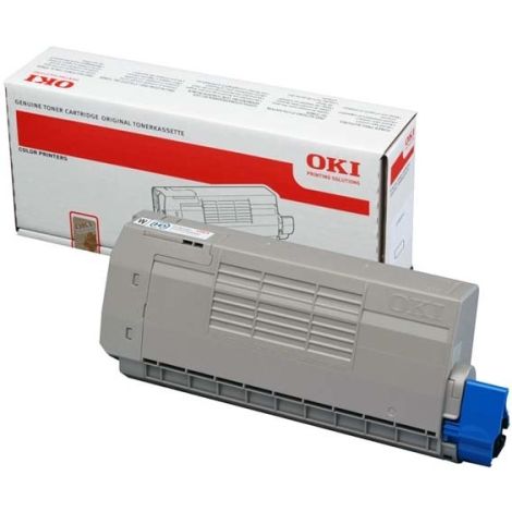 Toner OKI 44318657 (C711), alb (white), original