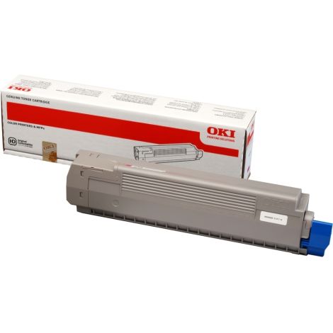 Toner OKI 44643002 (C801, C821), purpuriu (magenta), original