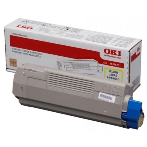 Toner OKI 45396201 (MC770, MC780), galben (yellow), original