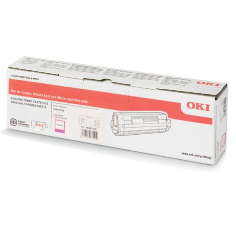 Toner OKI 46861306, C834, C844, purpuriu (magenta), original