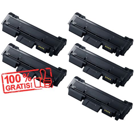 Toner 4 x Samsung MLT-D116L + MLT-D116L GRATUIT, negru (black), alternativ