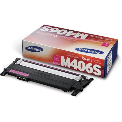 Toner Samsung CLT-M406S, purpuriu (magenta), original