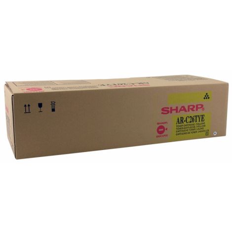 Toner Sharp AR-C26TYE, galben (yellow), original