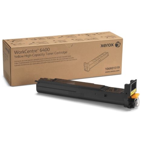 Toner Xerox 106R01319 (6400), galben (yellow), original