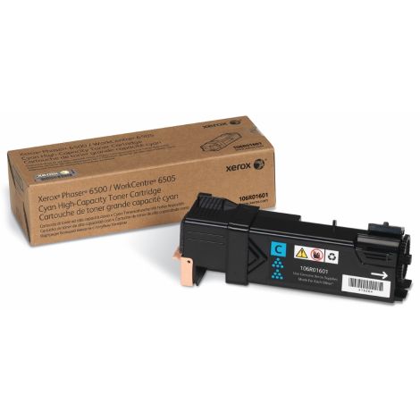 Toner Xerox 106R01601 (6500, 6505), azuriu (cyan), original